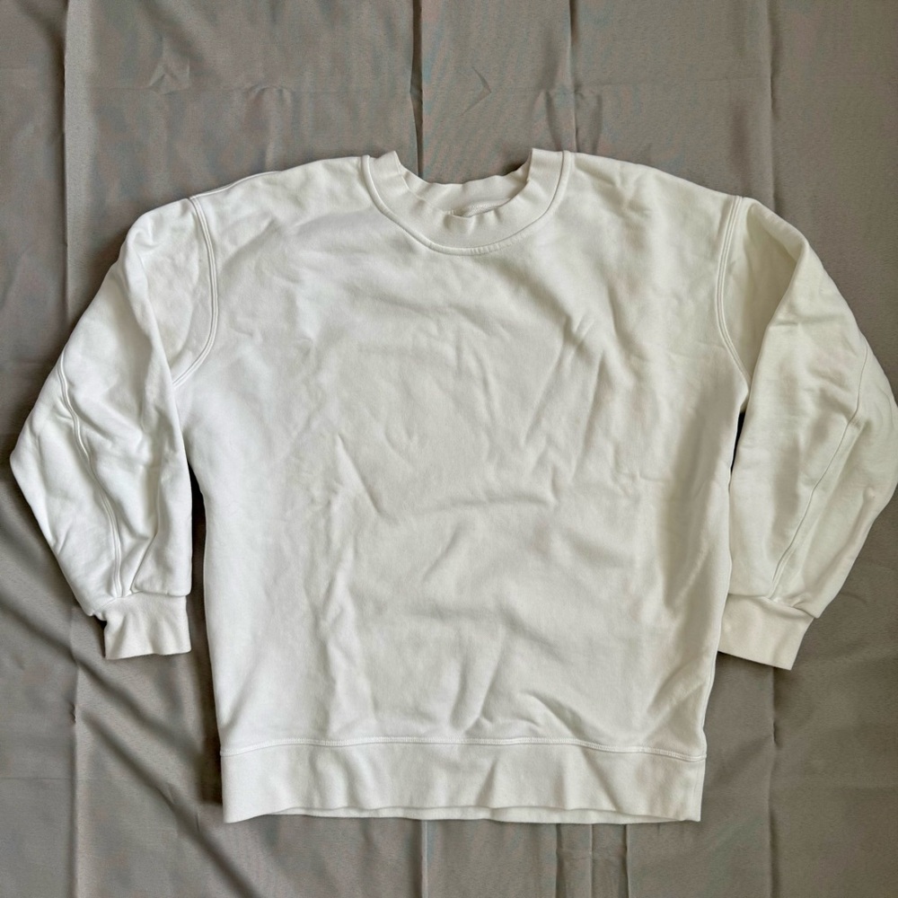 lululemon athletica White Sweatshirt
